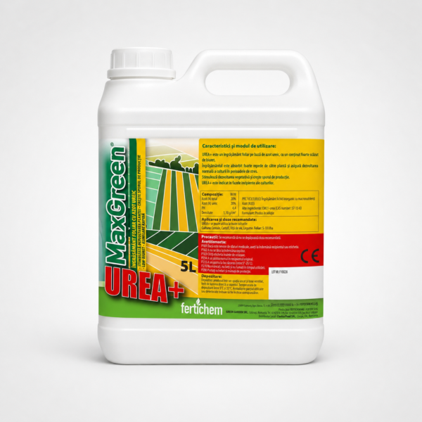 UREA+ MaxGreen – îngrășământ foliar cu azot ureic